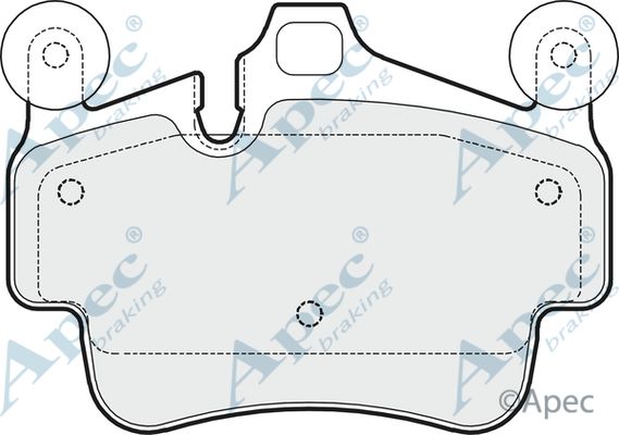 APEC BRAKING Jarrupala, levyjarru PAD1634